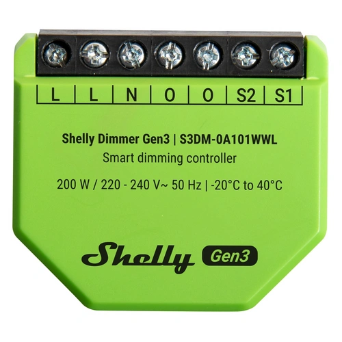 SHELLY Unterputz-Dimmer Gen3 SHELLY Unterputz-Dimmer Gen3
