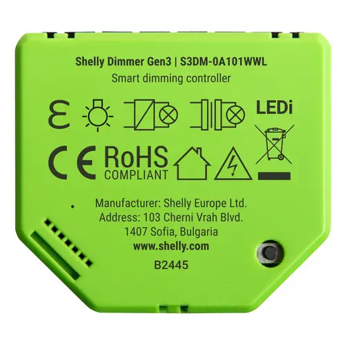 SHELLY Unterputz-Dimmer Gen3 SHELLY Unterputz-Dimmer Gen3
