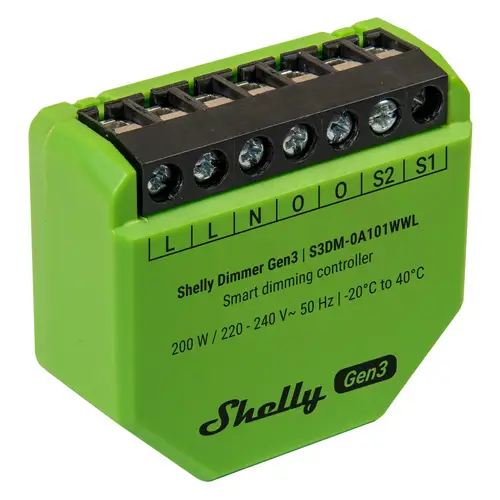 SHELLY Unterputz-Dimmer Gen3 SHELLY Unterputz-Dimmer Gen3
