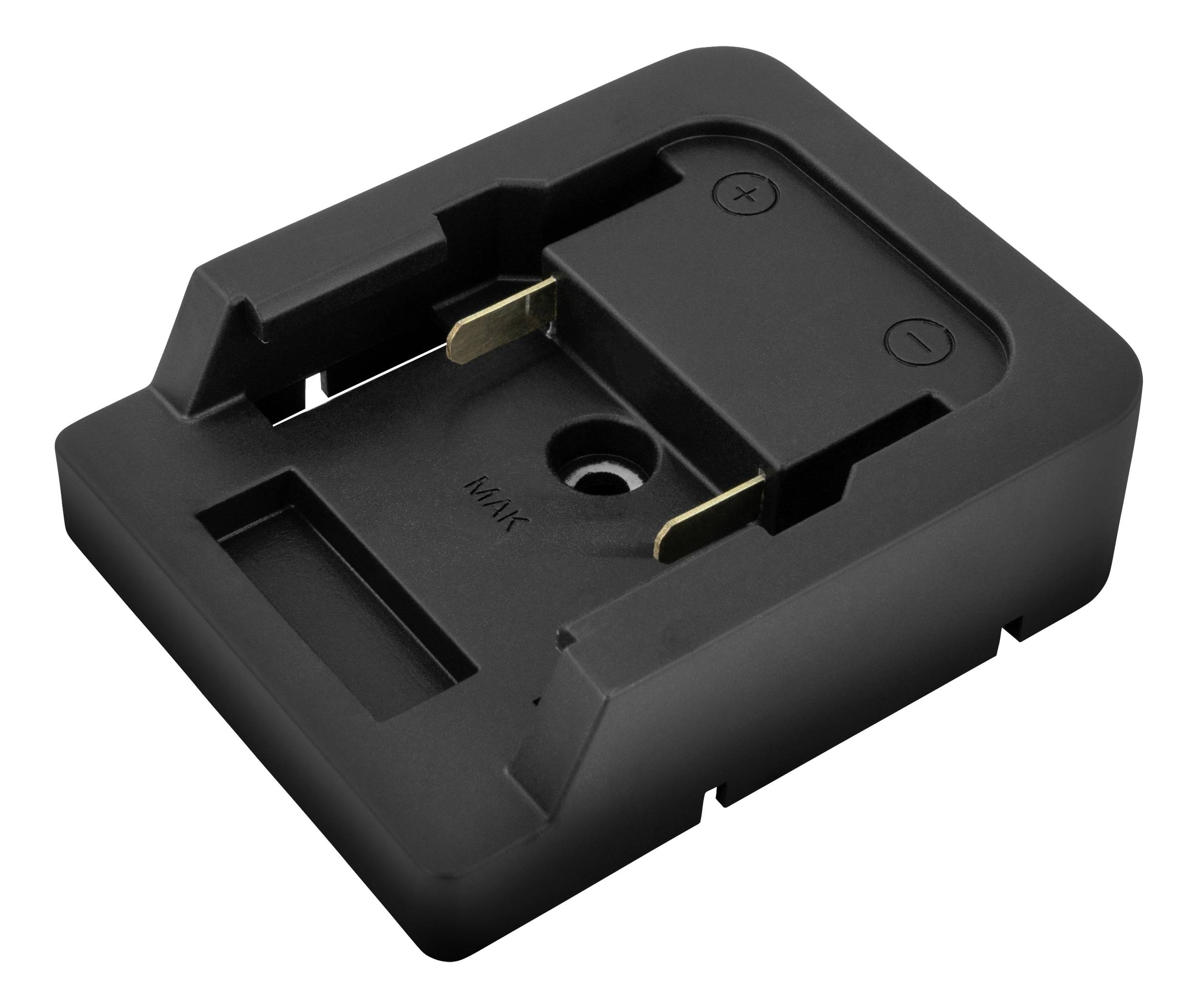 ANSMANN LED-Arbeitsstrahler, 18 V-, 30 W, inkl. 3 Akku-Adapterplatten, schwarz