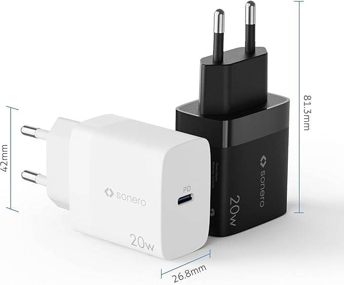 SONERO USB-C Ladegerät X-PS101, 1 Port, 20W, weiß