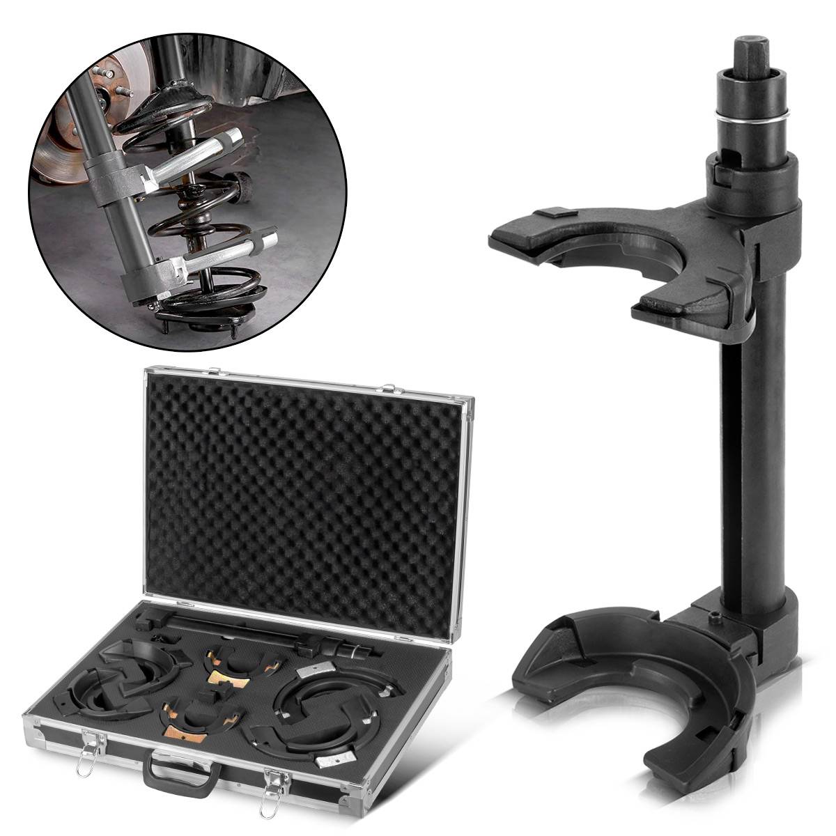 STAHLWERK Federspanner 1,5 t Spannkraft Federbeinspanner Kfz-Montagespanner