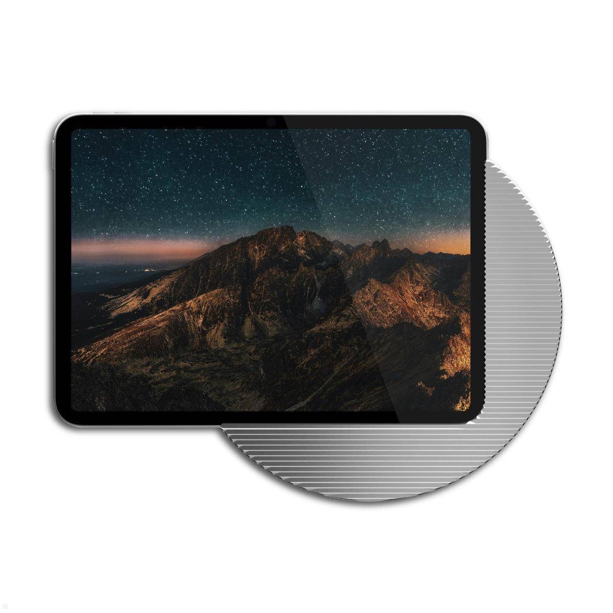 Displine Moonlight Wall Apple iPad 10.9 (10.Gen) Wandhalter USB-C, silber eloxie...