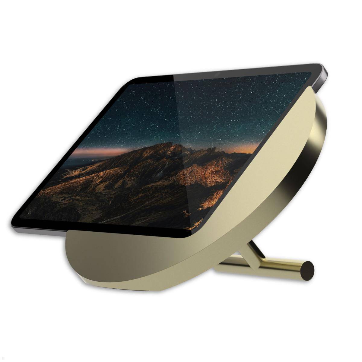 Displine Sunset Stand für iPad 10.9 (10.Gen) Tisch-Ständer USB-C, gold eloxiert