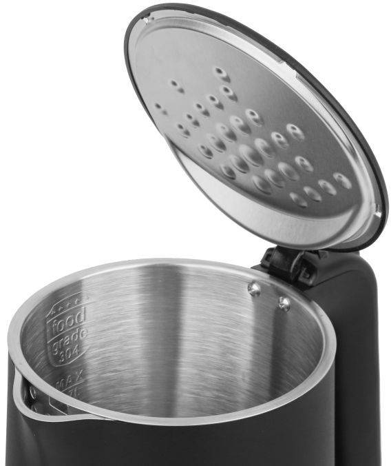 EMERIO Wasserkocher WK-132229, 1,7 l, 2200 W, Schwarz