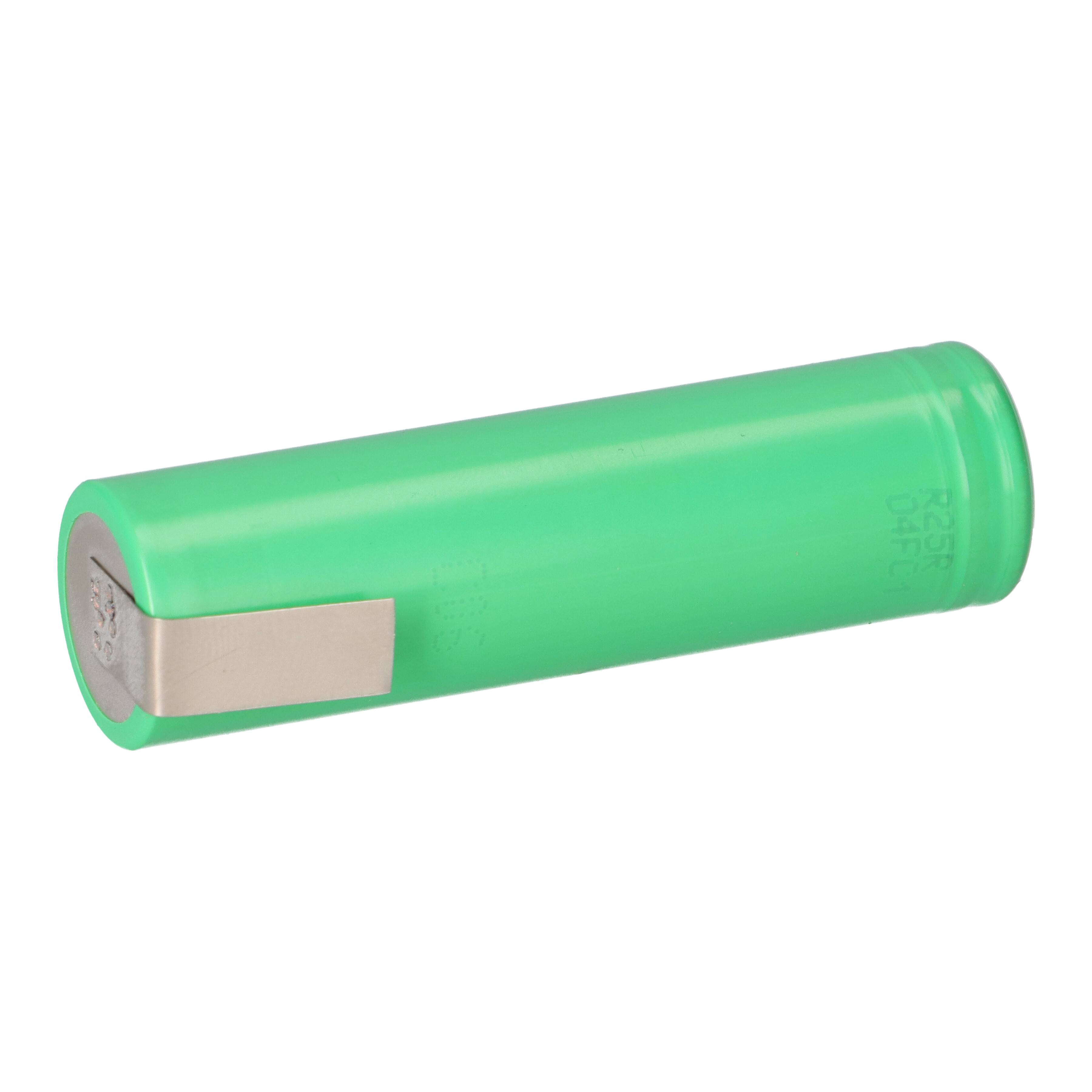 Samsung INR18650-25R 18650 Akku 3,6V 2500mAh 20A mit Z-Lötfahne