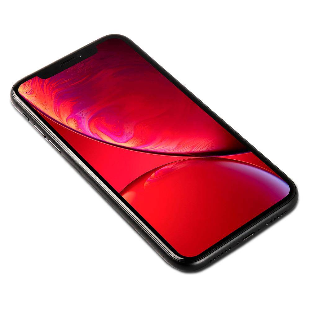 Apple iPhone XR (Refurbished) Smartphone (P/N: MRY42ZD/A, 64GB, Schwarz, Face ID, LTE-A, 12 Megapixel)