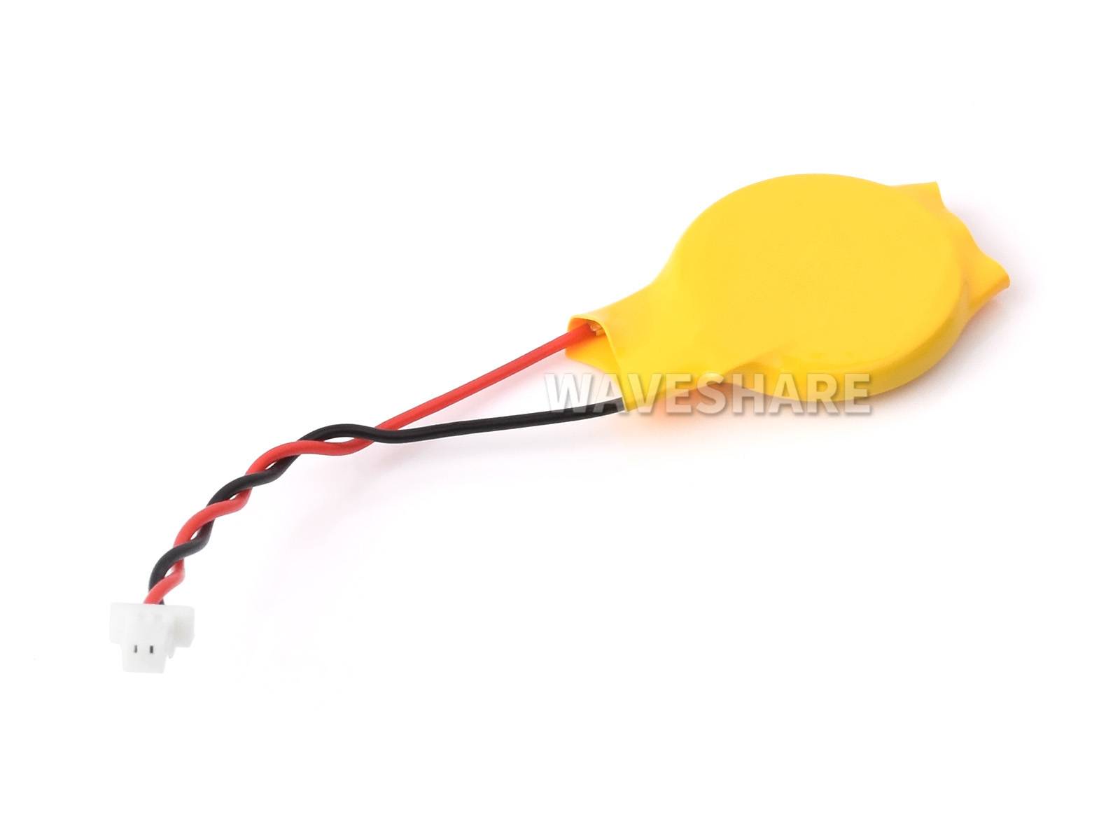 WaveShare RTC Battery for Raspberry Pi 5 Recharging 25mAh JST-2PIN Connector