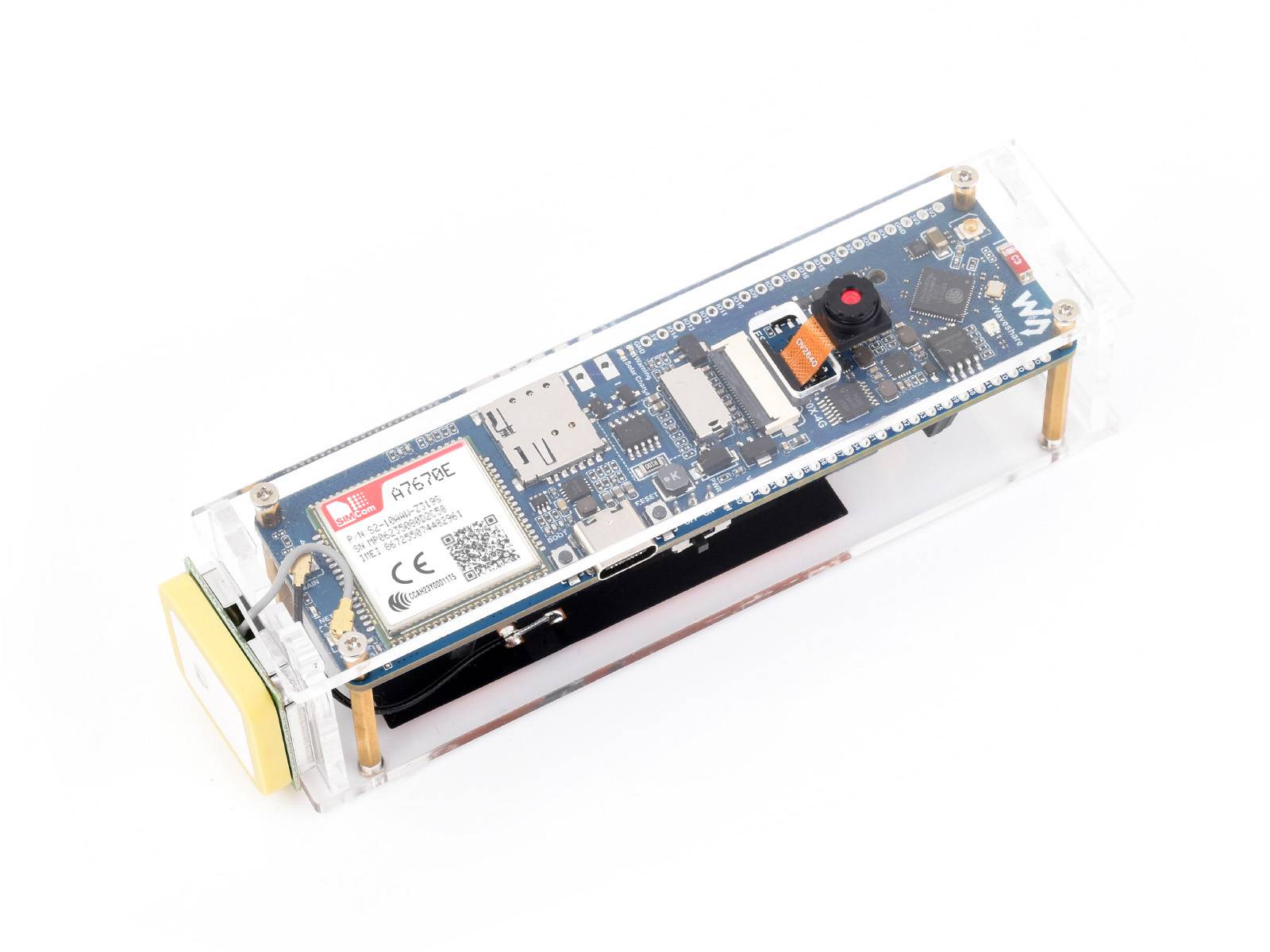 WaveShare ESP32-S3 A7670E 4G Development Board LTE Cat-1 GNSS Positioning
