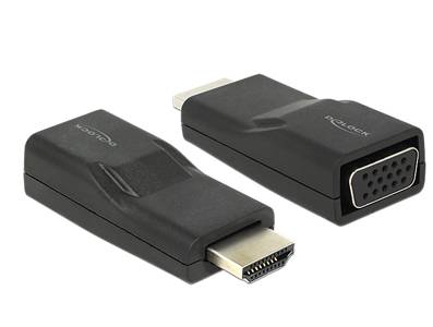 DELOCK HDMI Adapter A -> D-Sub15 St/Bu screwless Multimedia-Technik HDMI-Adapter
