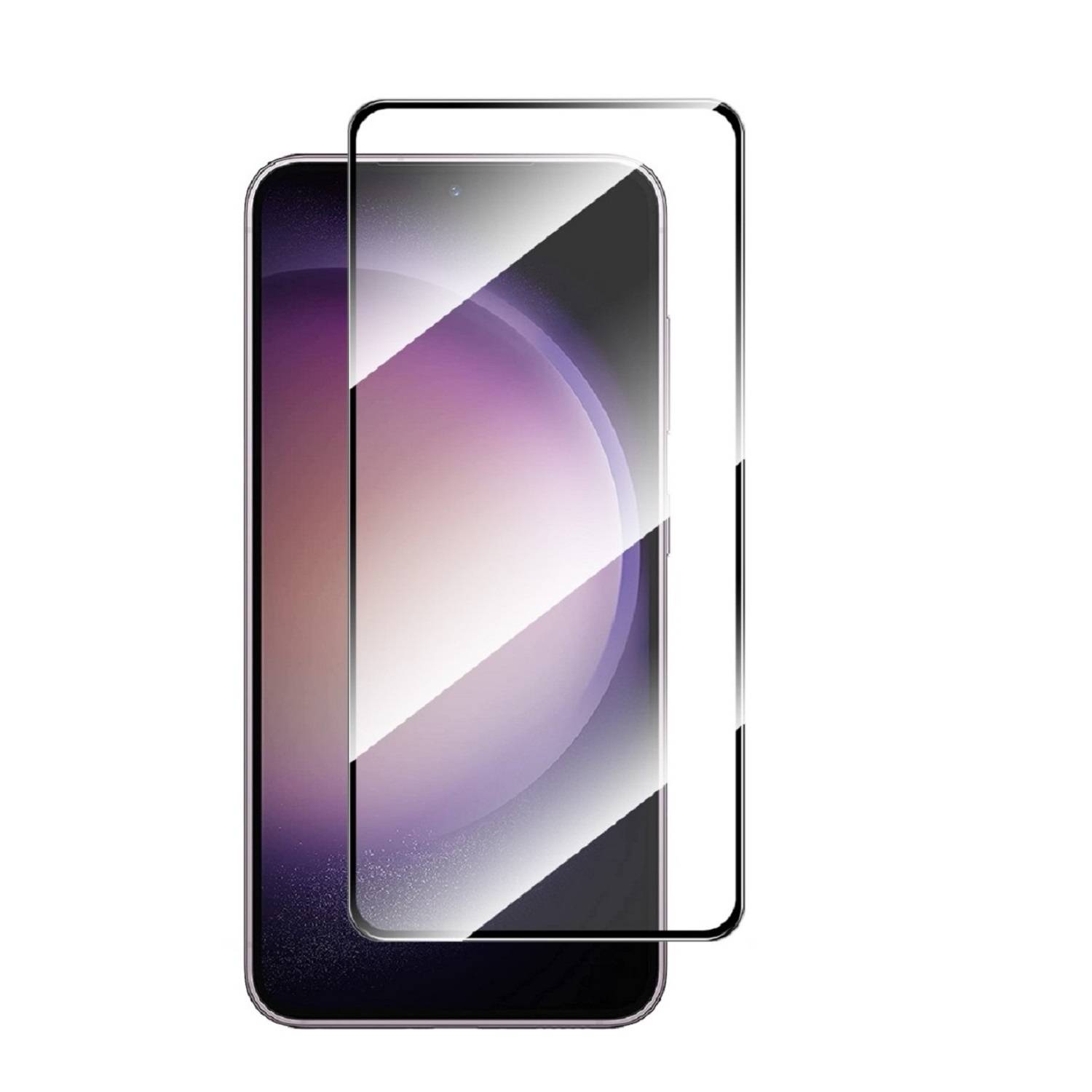 4x 9H Panzerglas für Samsung Galaxy S25 Full-Screen-Protector HD klar Tempered Hartglas Displayschutz Schutzglas Schutzfolie