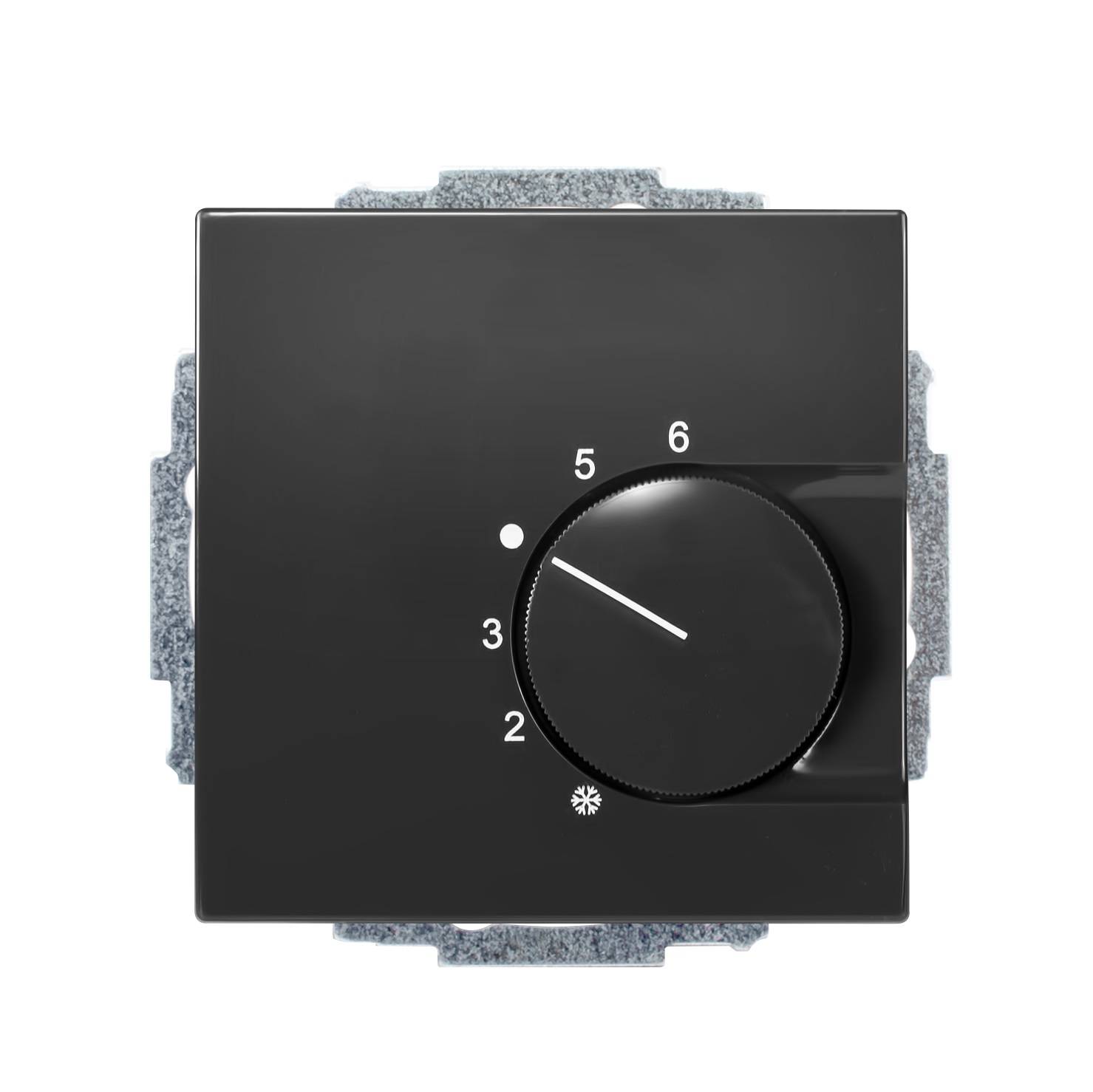 1St. Halmburger 6833 RTR-6210 (ant/BJ) Raumtemperaturregler 230 V u.P. Öffner anthrazit glänzend