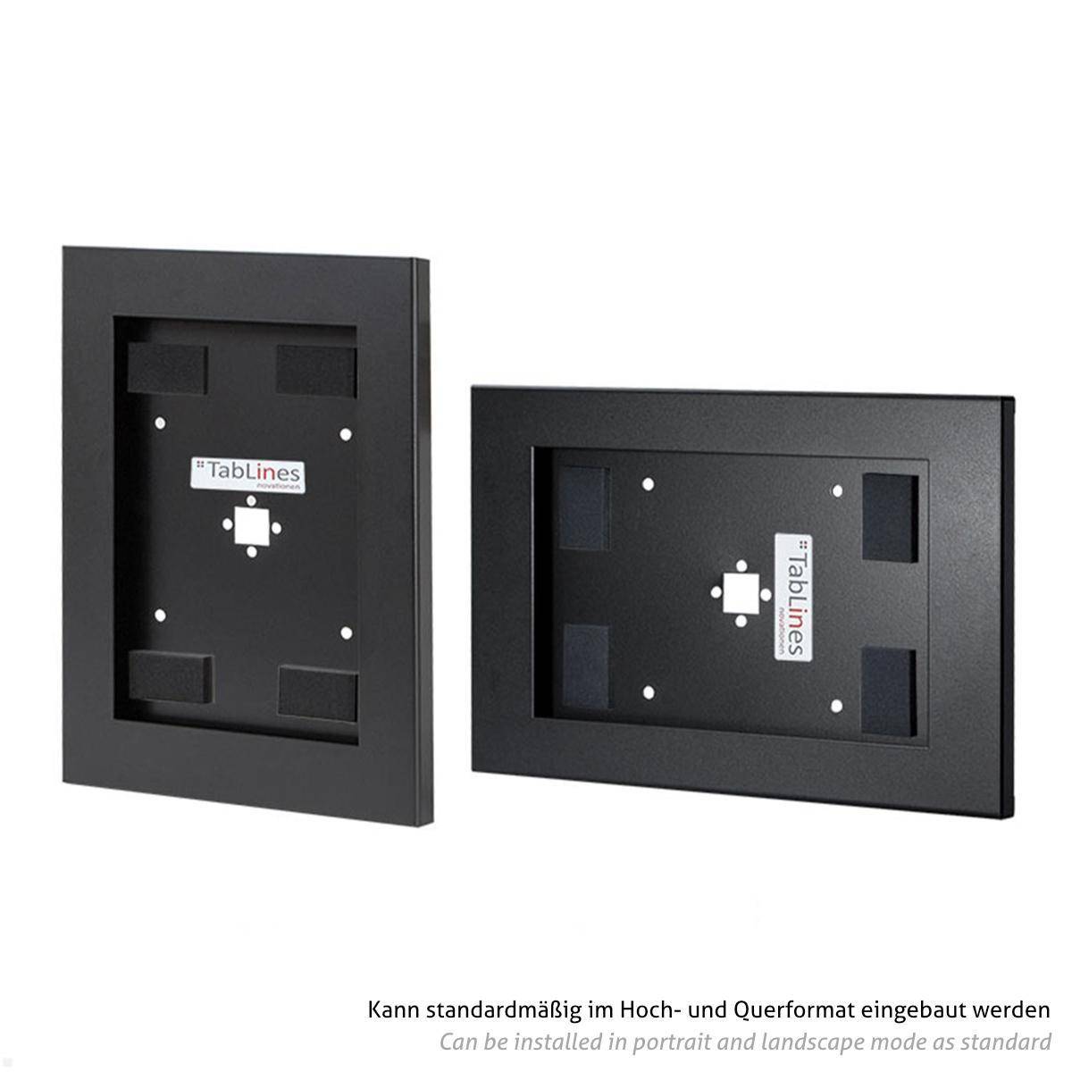 TabLines TSG086B Tablet Schutzgehäuse für Apple iPad Mini 6 (2021), schwarz