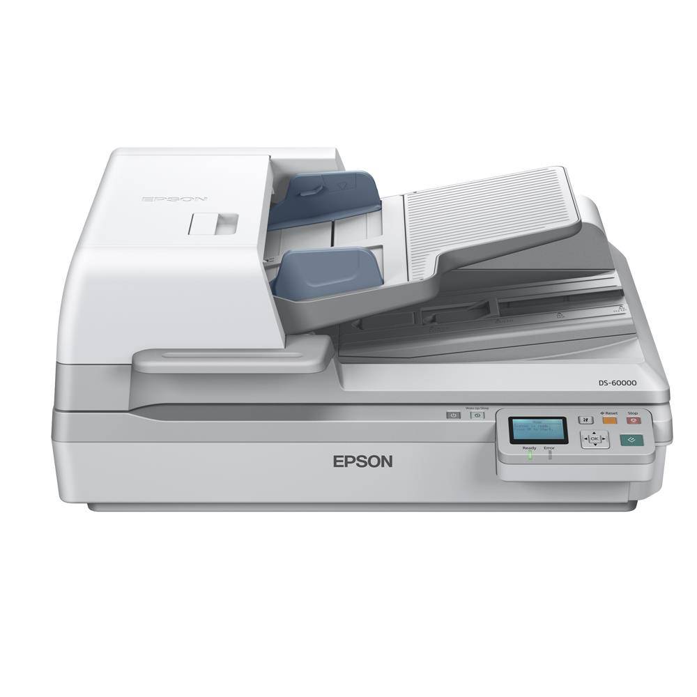 Epson WorkForce DS-60000N Flachbettscanner (bis DIN A3, USB, Ethernet LAN, TWAIN & ISIS, 600 DPI)