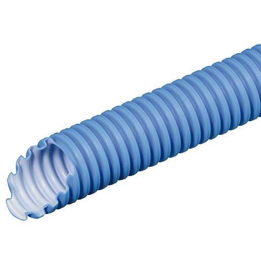 50m Fränkische FBY-EL-F 25 biegsam blau Leichtes Kunststoff Wellrohr 26240025