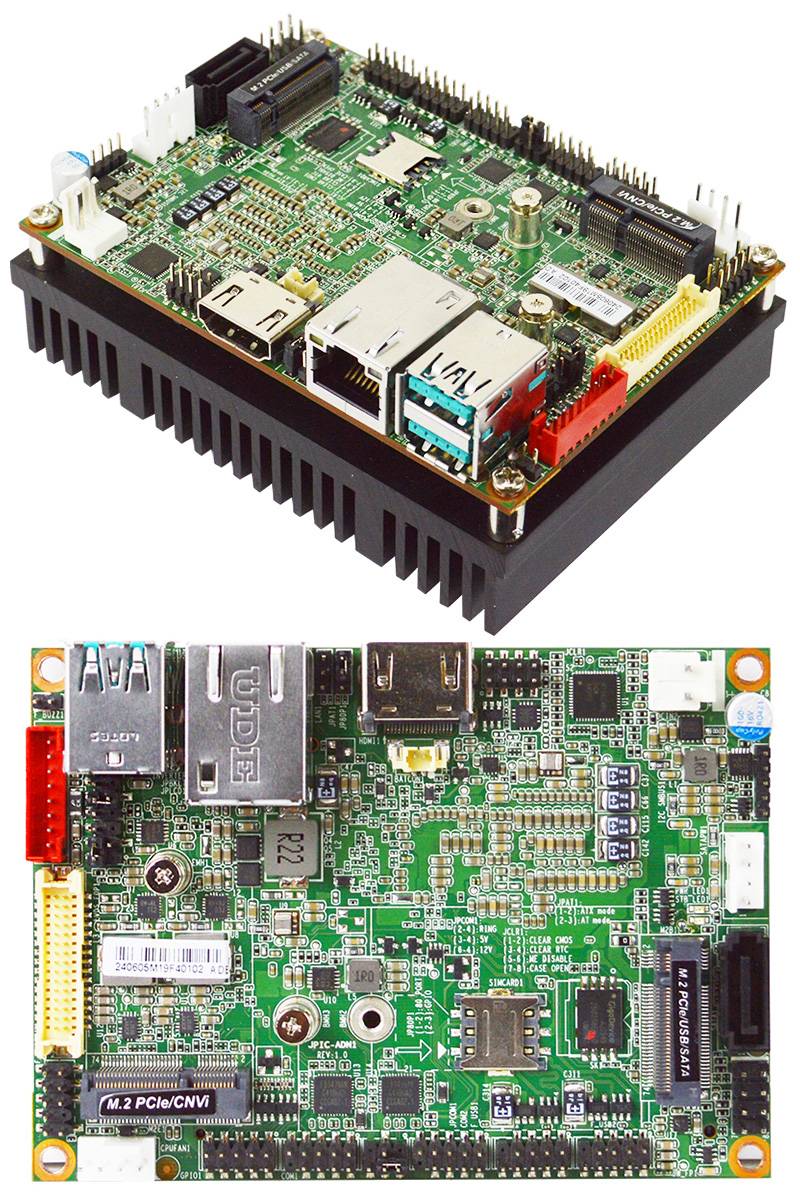 Jetway JPIC-ADN1-N97 (Pico-ITX Motherboard mit Intel N97-Prozessor) [Erweiterter Temperaturbreich -20 bis 60°C]