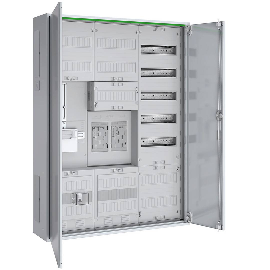 1St. ABN ABNRS307E0212 Zählerschrank eHZ 2Z 1T-3Pkt 1V 1APZ HLA