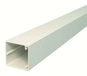 2m OBO Bettermann WDK60060ws 6021948 cremeweiß Kabelkanal 60x60