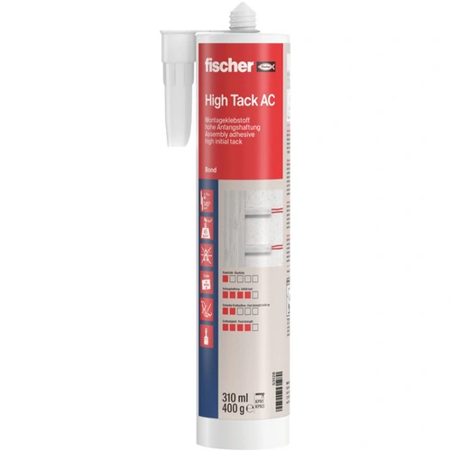 Fischer High Tack AC white 310 ml - 053128 Fischer High Tack AC white 310 ml - 053128