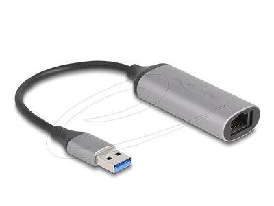 DELOCK USB Typ-A 5 Gigabit LAN Adapter Multimedia-Technik