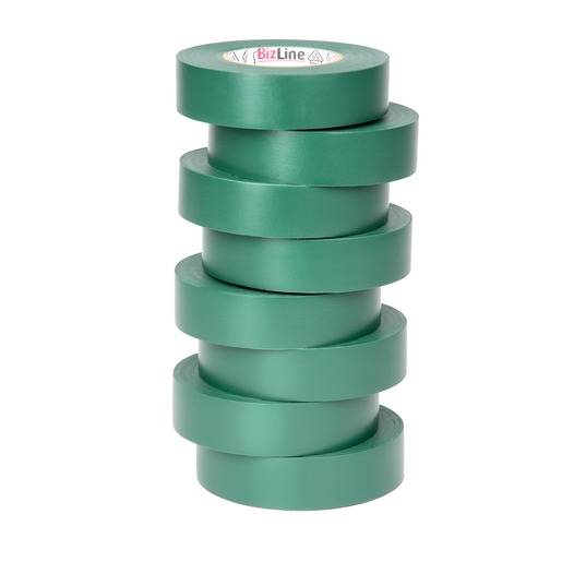 80m Bizline BIZ 350068 8 Isolierbänder grün 10 m Preis per Pac