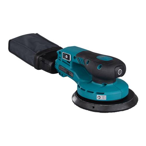 MAKITA BO002CGZ - Akku-Exzenterschleifer (40 V | XGT | Schalldruckpegel 78 dB A | Schwingkreis 5,00mm | inkl. Adapter)