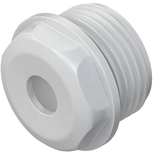 50St. Kleinhuis 485M25 Dichtungsnippel, M25, für Kabel-Ø 11-17 mm, Kunststoff PE, RAL 7035, lichtgrau...