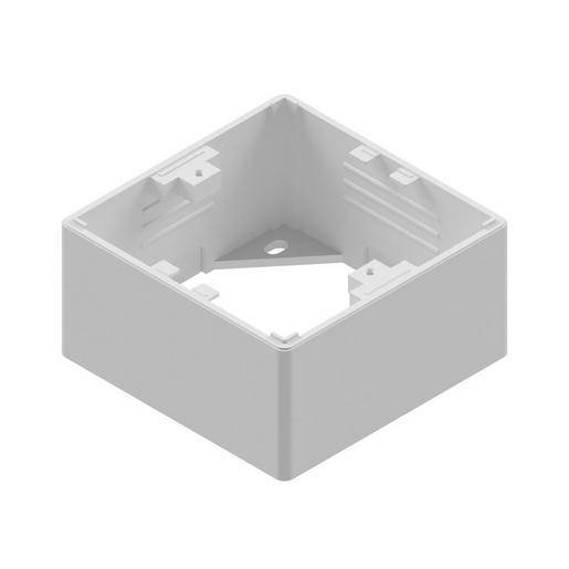 1St. NDATDDAPRVW.01 Aufputzrahmen 80x80x42 mm, Verkehrsweiß