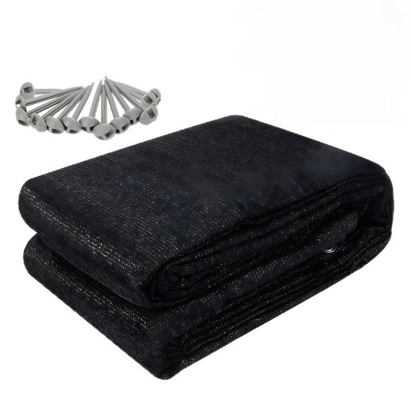 Zeltteppich 250X350cm Vorzeltteppich Campingteppich Outdoor Teppich Vorzeltboden Zeltunterlage Zeltboden für Zelt Wohnmobil Schwarz