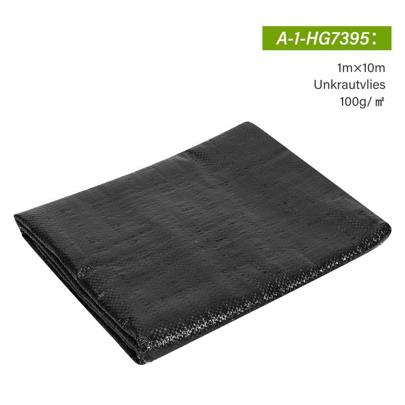 100g/m² Unkrautvlies Reißfestes, 1x10 m, Gartenvlies Schutzvlies, Mulchflies, Bodengewebe (10qm)