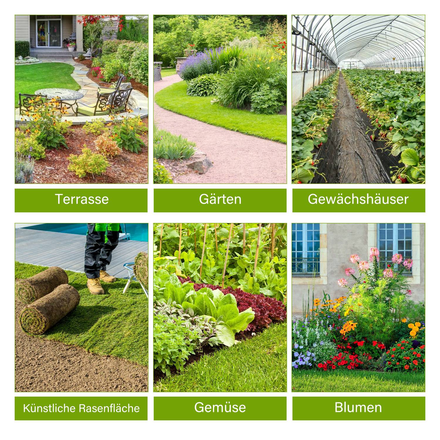 40m² Unkrautvlies Gartenvlies Schutzvlies 100g/m² Wasserdurchlässig Reißfest - 400x1000cm