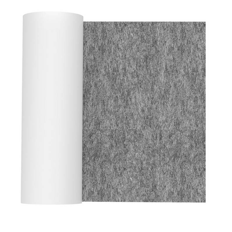 Filz selbstklebend 100x150cm DIY Filzgleiter selbstklebend Bodenschutz Treppen Möbel Grau