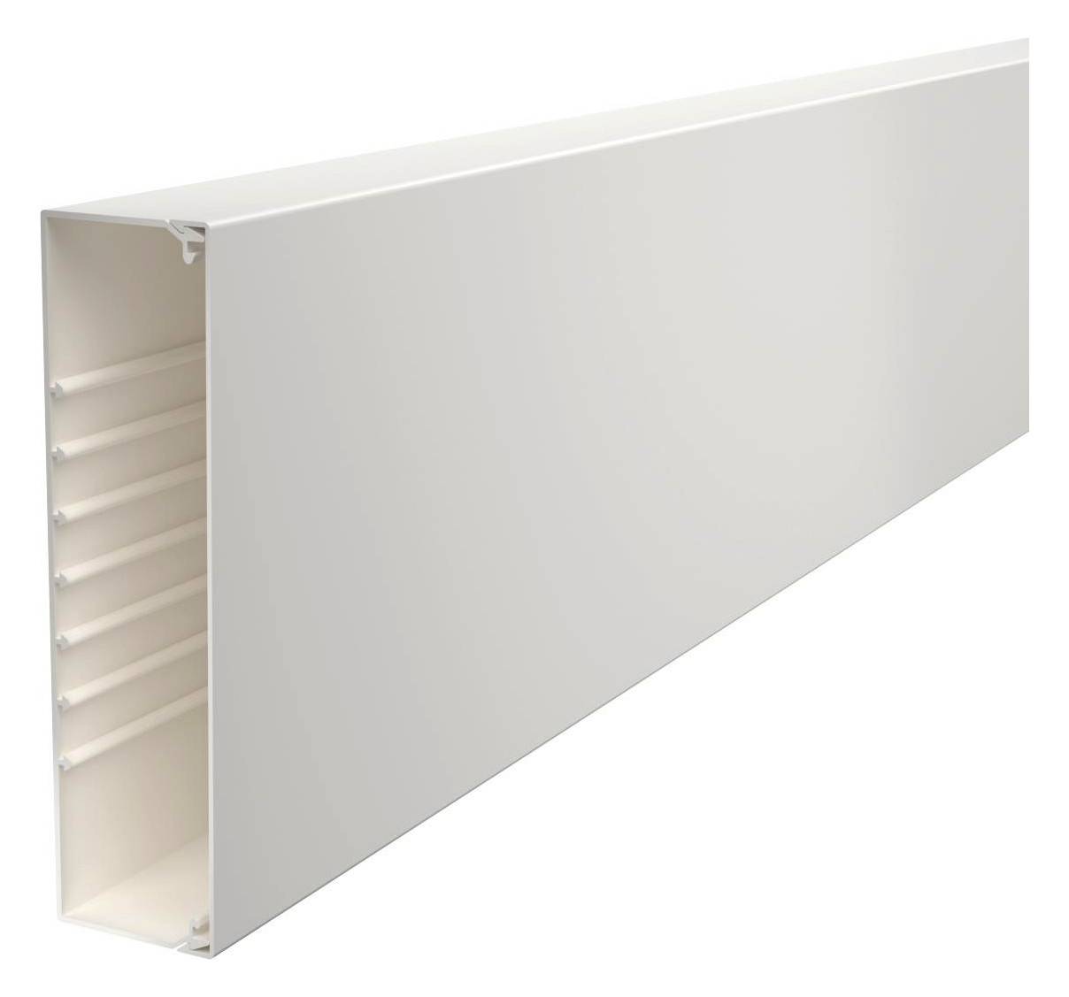 2m OBO Bettermann WDK60230RW Wand- und Deckenkanal mit Bodenlochung