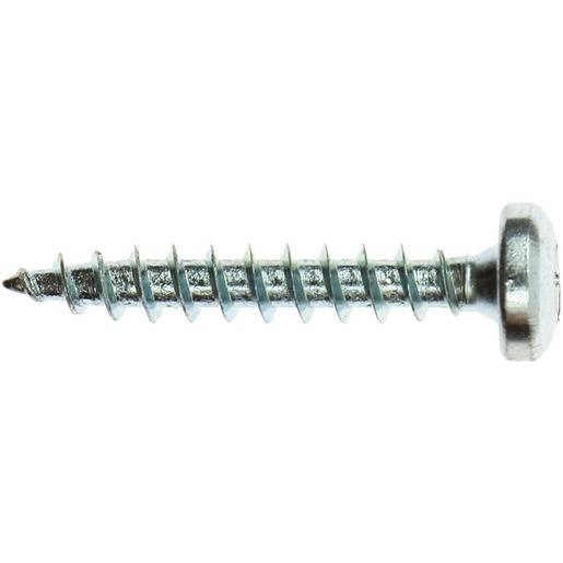 200St. Bizline BIZ 770709 Spanplattenschrauben PZ Rundkopf D: 4x40mm BIZ770709