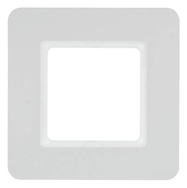 10St. Berker 10116189 Rahmen 1fach Q.7 polarweiß samt