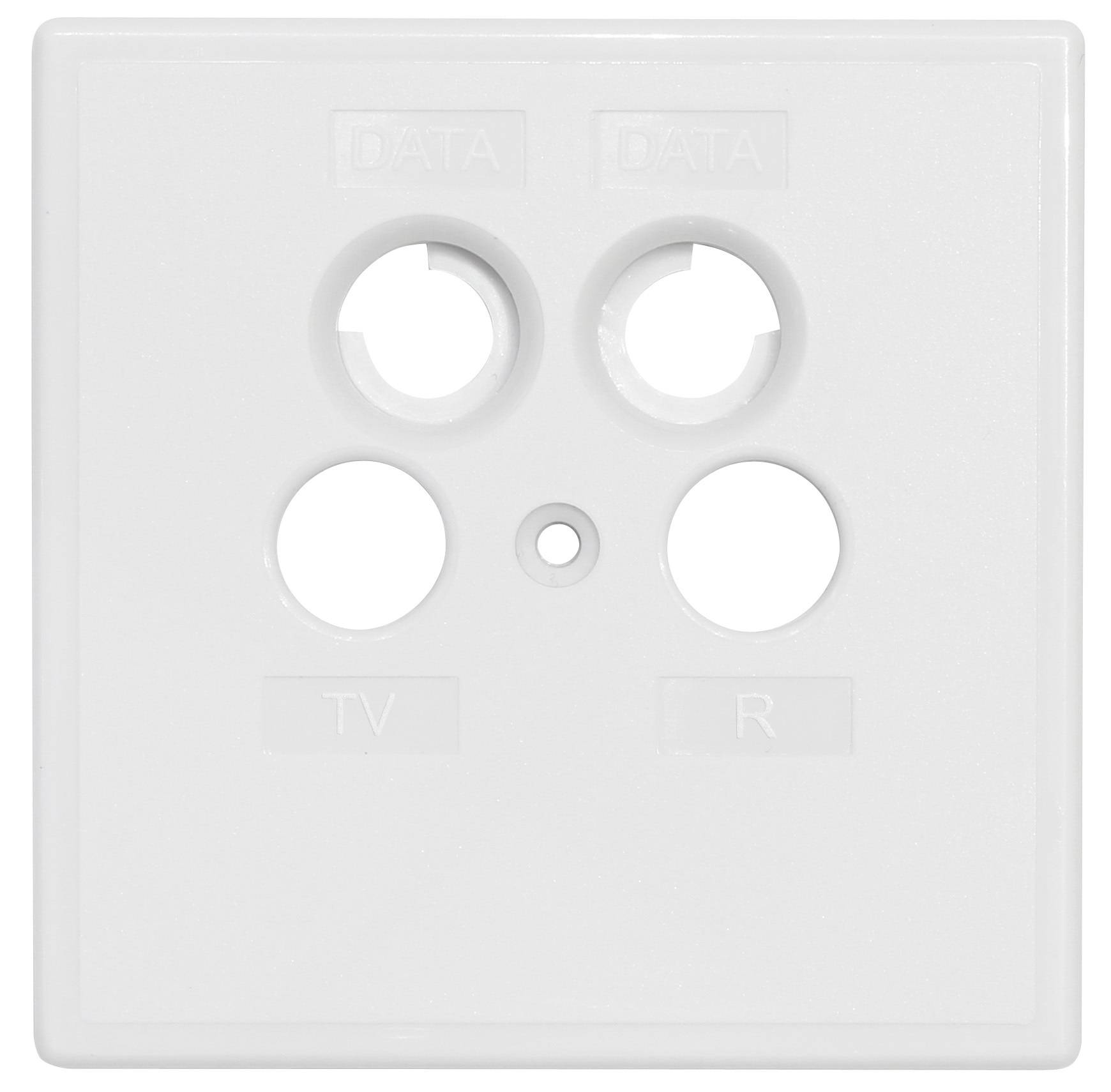 5St. Axing SZU203 Abdeckung 80x80 TV/R/DATA/DATA