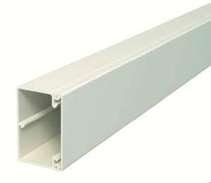 2m OBO Bettermann WDK40060ws 6020887 cremeweiß Kabelkanal 40x60