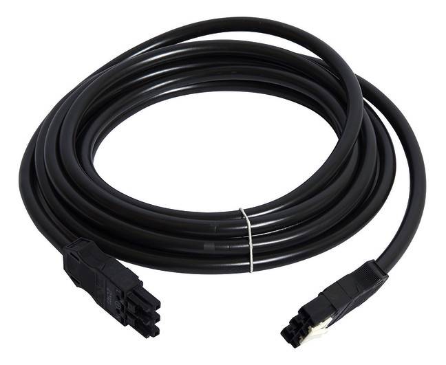 10St. Hager GKWAD03050 Verbindungleitung Winsta, 3x2.5², 5m, PVC, Eca, schwarz