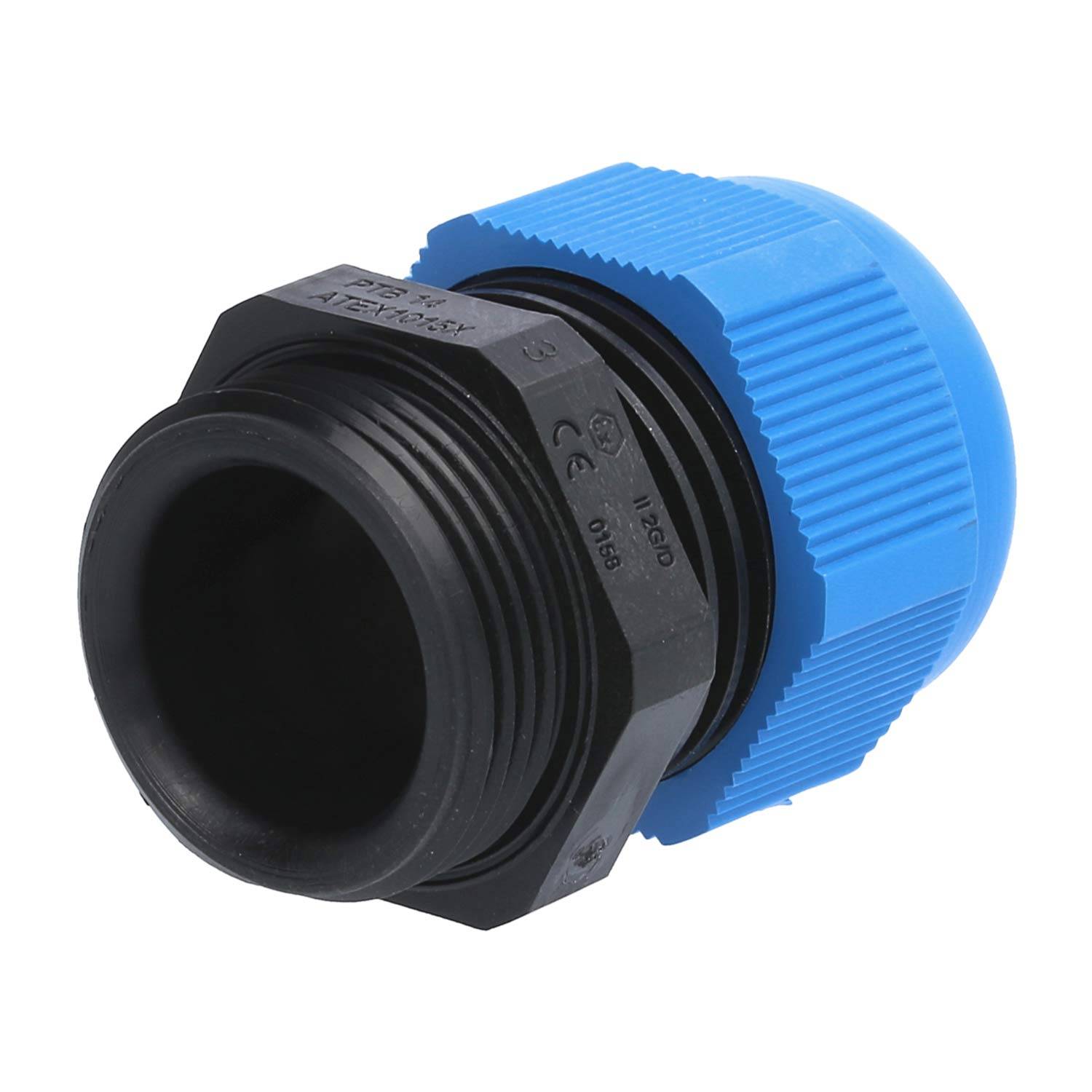 WISKA ATEX-Verschraubung M25x1,5 KKA-M25 Polyamid (PA) II2DExtbIIICDb / II2GExebIICGb / II 2G (1,2) II 2D (21,22) - 1