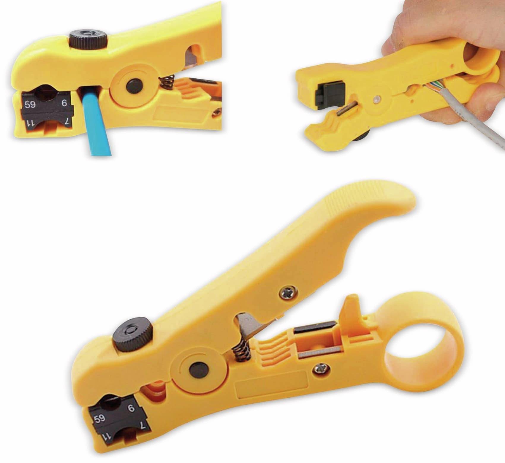 ANKARO Unikoax-Abisolierzange