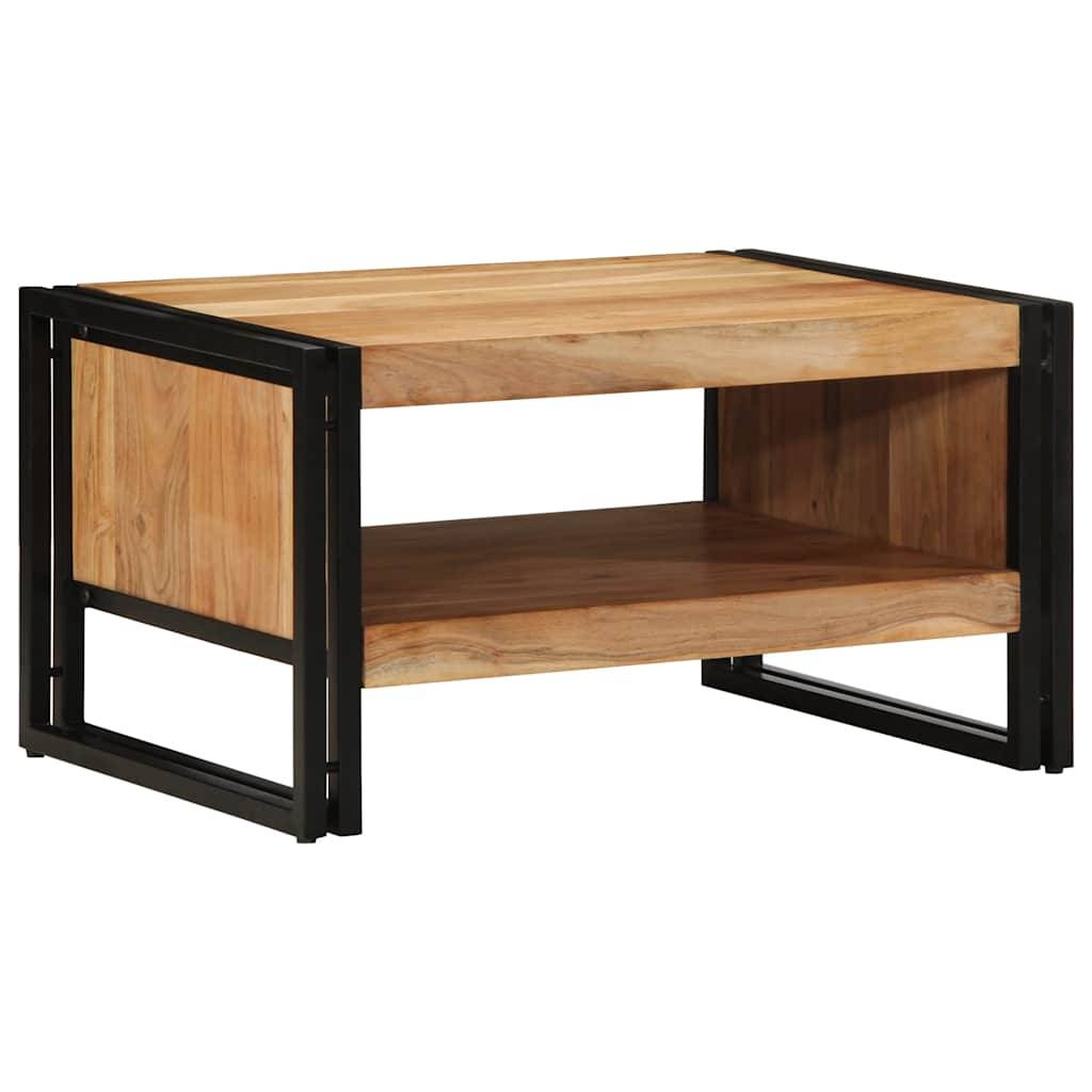 vidaXL Couchtisch 70x50x38 cm Massivholz Akazie