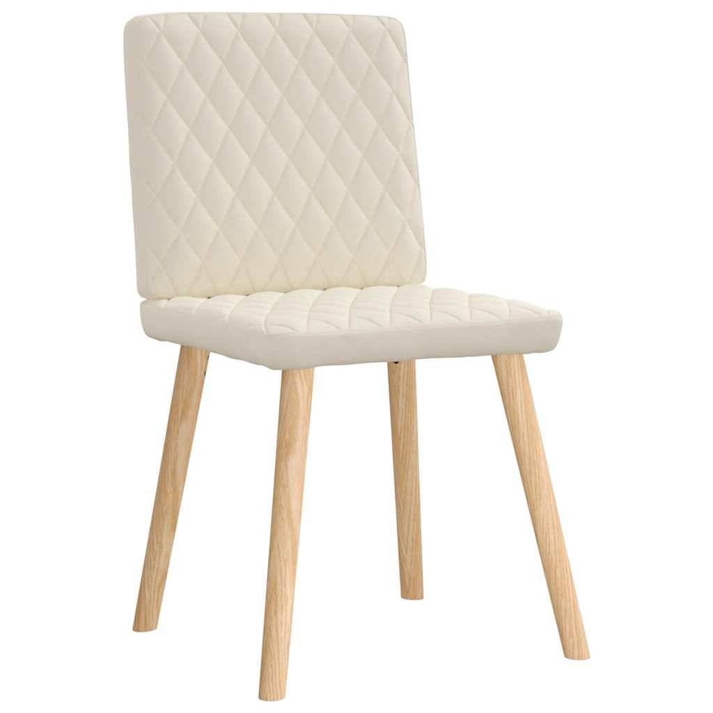 vidaXL Esszimmerstühle 4 Stk. Leinen