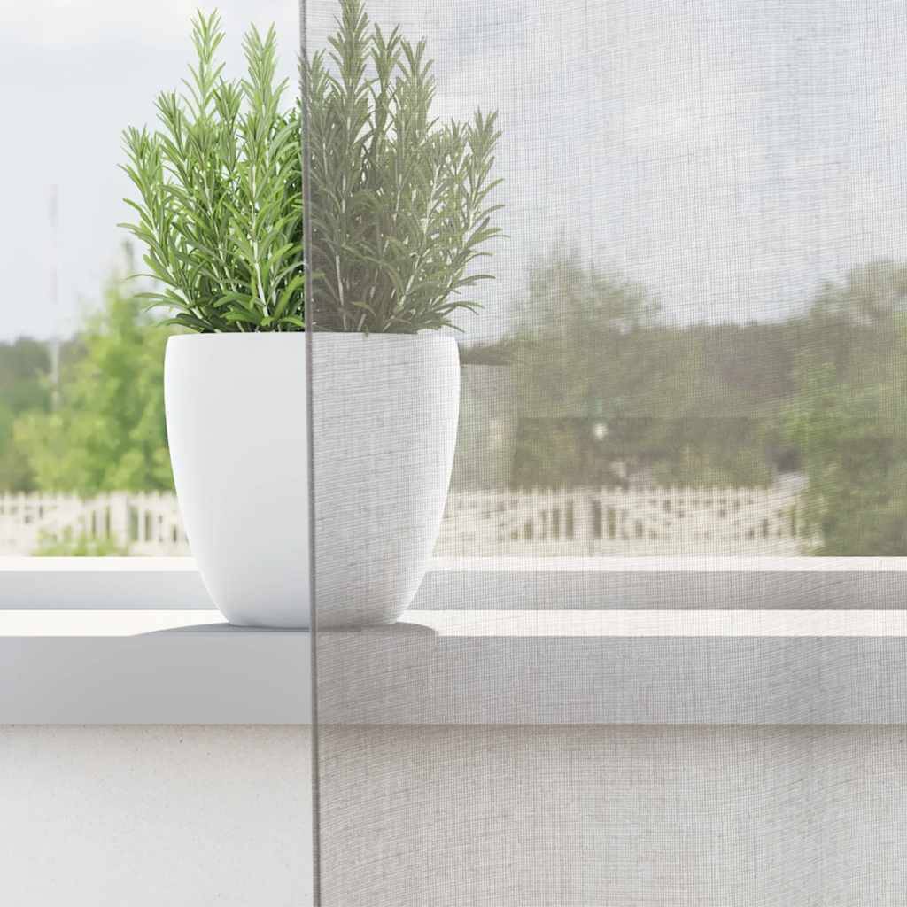 vidaXL Voile Vorhänge mit Ösen 2 Stk. Hellgrau 140x225 cm