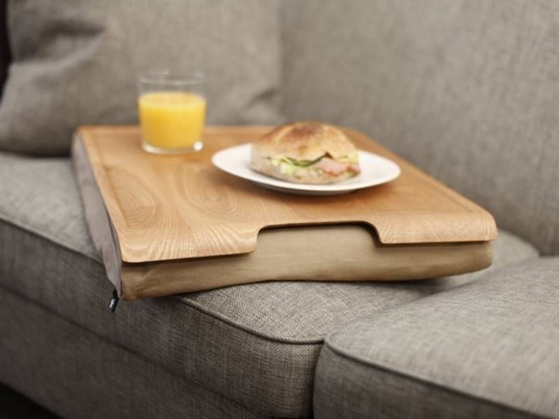 Bosign Laptop Knietablett, naturfarben