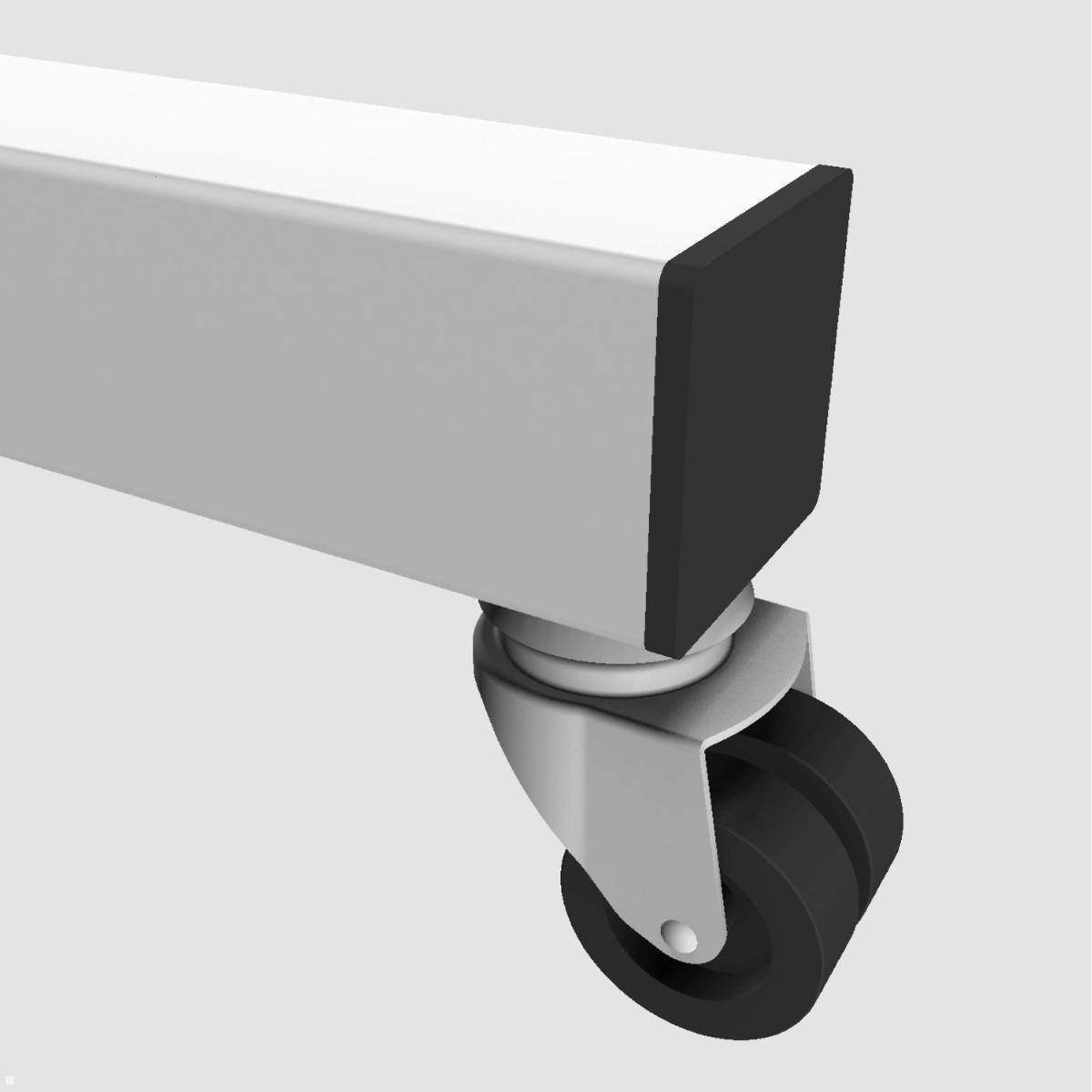 Conen SCETAC mobiler elektrischer TV Ständer 55 - 100 Zoll, silber