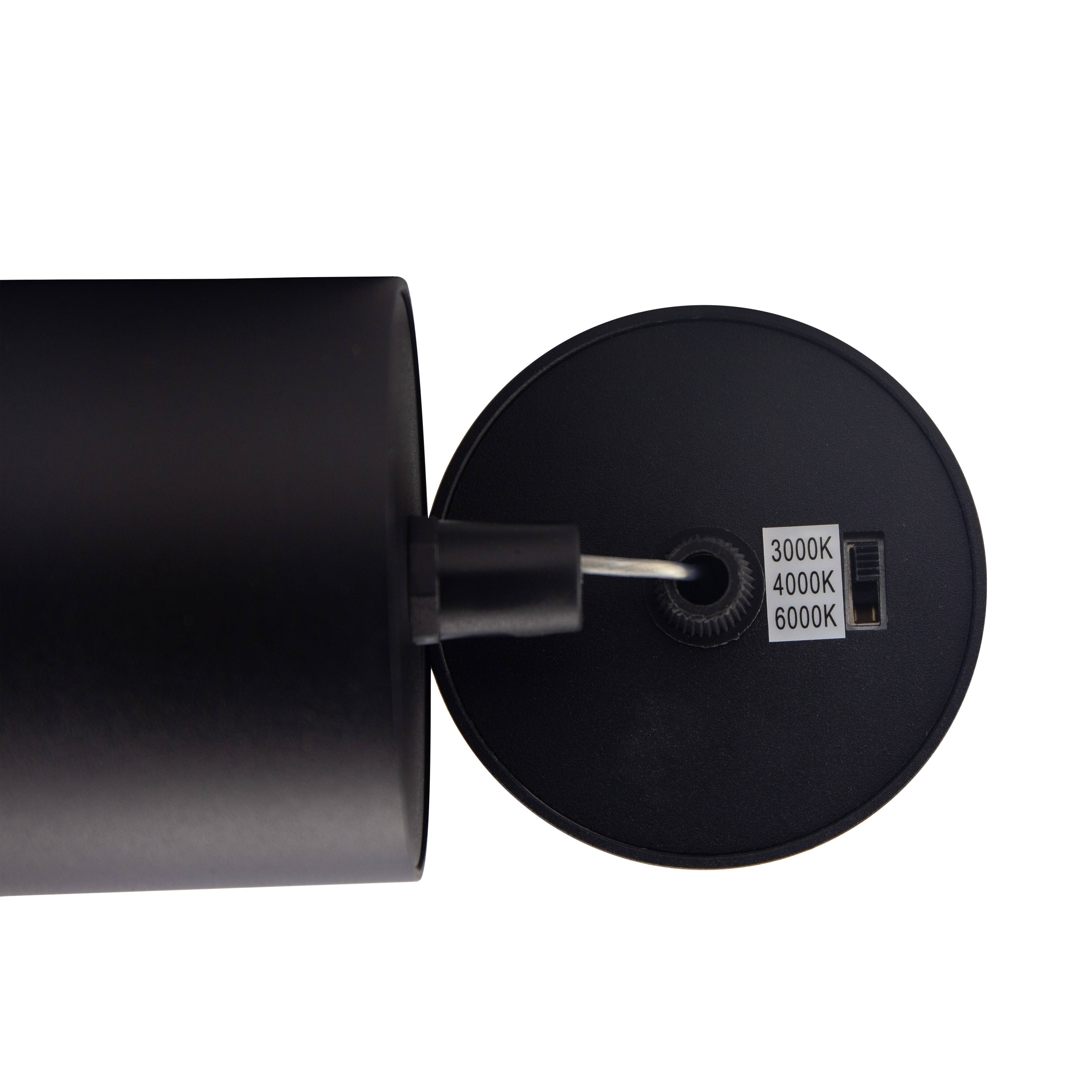 Spectrum LED HANGIT MULTIWAY M 11W Deckenleuchte 1070lm schwarz 30° höhenverstellbar 230V IP20 2700-6000K CCT