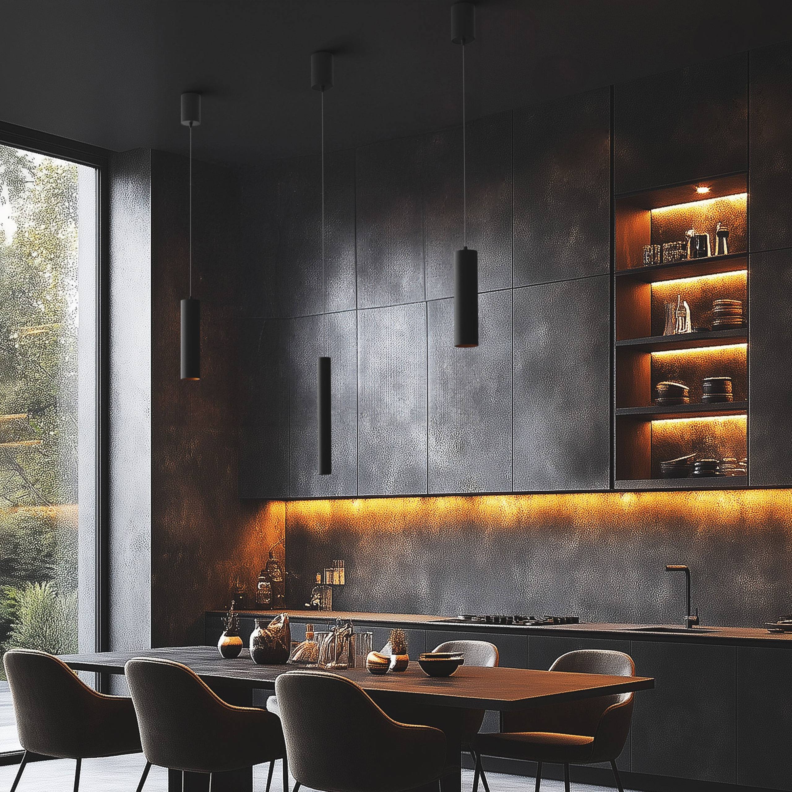 Spectrum LED HANGIT MULTIWAY M 11W Deckenleuchte 1070lm schwarz 30° höhenverstellbar 230V IP20 2700-6000K CCT