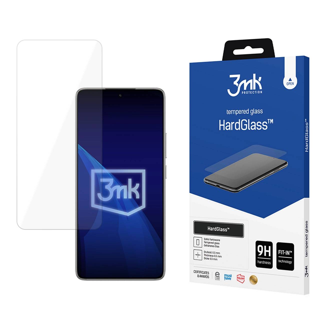 9H 3mk HardGlass™ gehärtetes Glas Xiaomi 14T / Pro