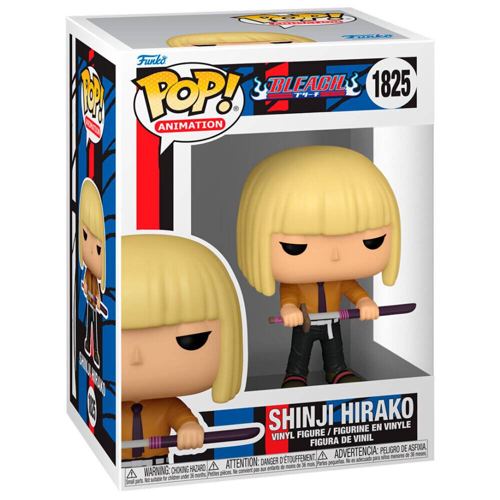 Bleach POP! Animation Vinyl Figur Shinji Hirako 9 cm