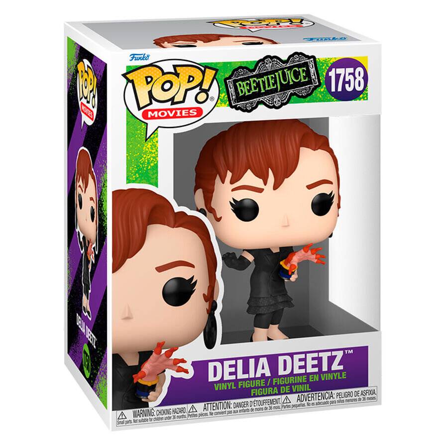 Beetlejuice POP! Movies Vinyl Figur Delia Deetz 9 cm